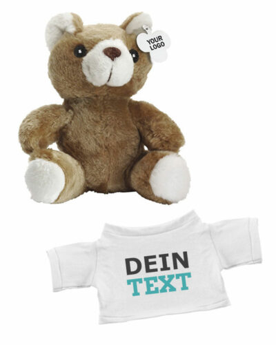 Personalisierter Plüsch Teddybär - Kuscheltier mit Text Bestickung