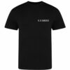 Personalisiertes T-Shirt mit Römische Datum Zahlen Bestickung