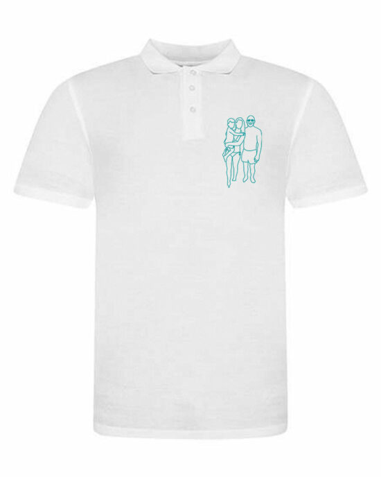 Personalisiertes Polo Shirt mit Foto Bestickung