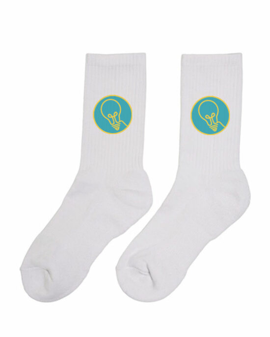 Personalisierte Socken mit Logo Bild bestickt