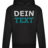 Personalisierter Oversized Hoodie mit Text Bestickung