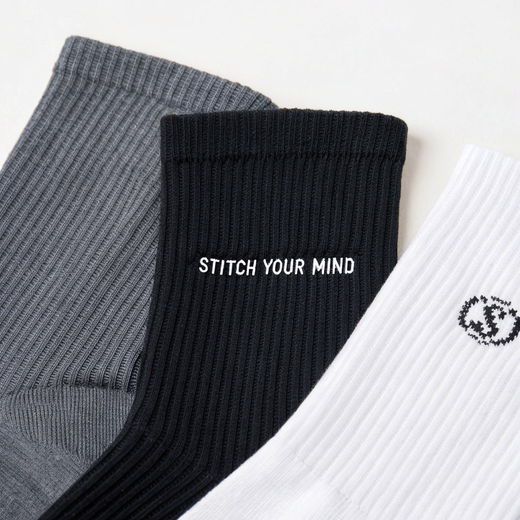 Logosocken besticken lassen