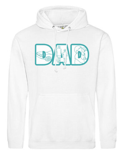 personalisierter DAD Hoodie mit Foto Bestickung